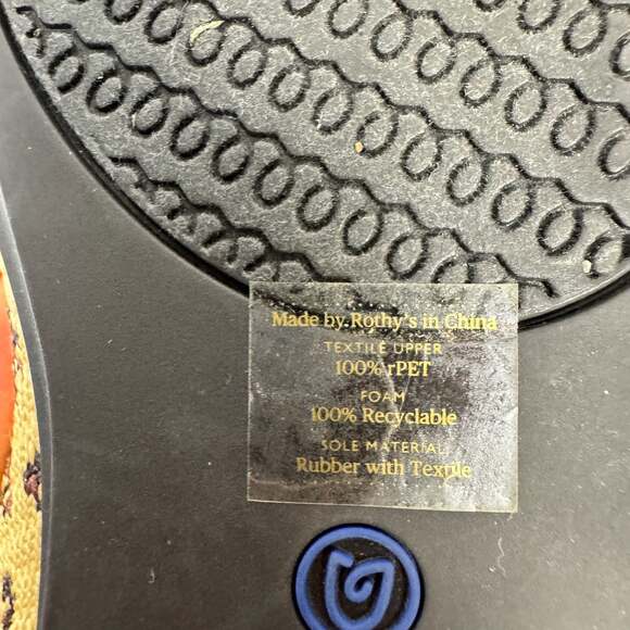 Rothy's The Flat Round Toe Animal Print Leopard Cheetah Ballet Flats - Picture 6 of 7